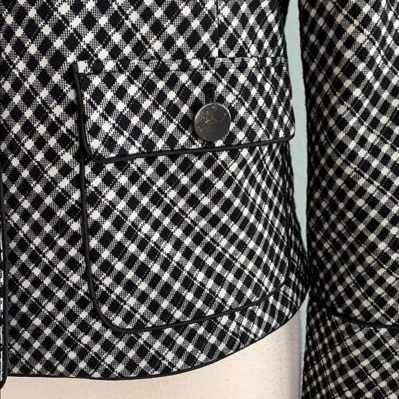 SPANX Ponte Plaid Jacquard Lady Jacket - Picture 11 of 16